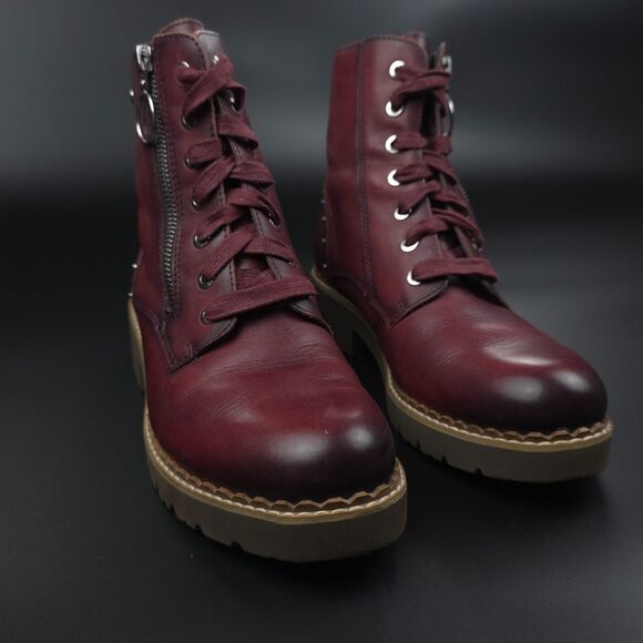 PIKOLINOS Vicar lace-up ankle boots Studded Moto Biker Indie Grunge Boho 90s Y2k - Picture 5 of 9